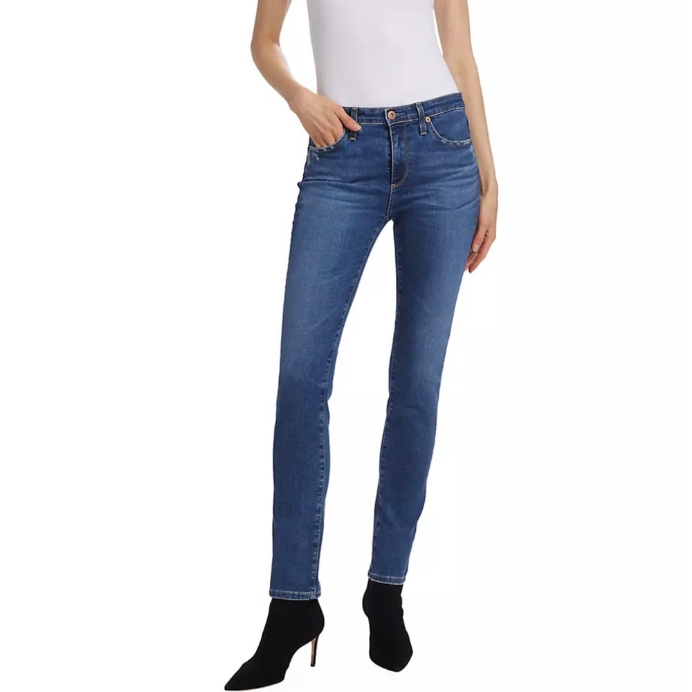 AG “The Prima” Cigarette Leg Mid-Rise Jeans NWT